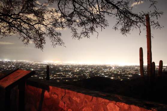 Overlooking Tucson from Mt. Lemmon